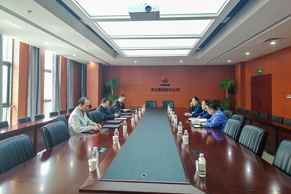 4月20日，陜西省生態(tài)環(huán)境廳調研督導組在彬州公司三樓行政會議室開展調研會，彬州公司生產部部長、彬州公司副總經理張安平迎檢.jpg
