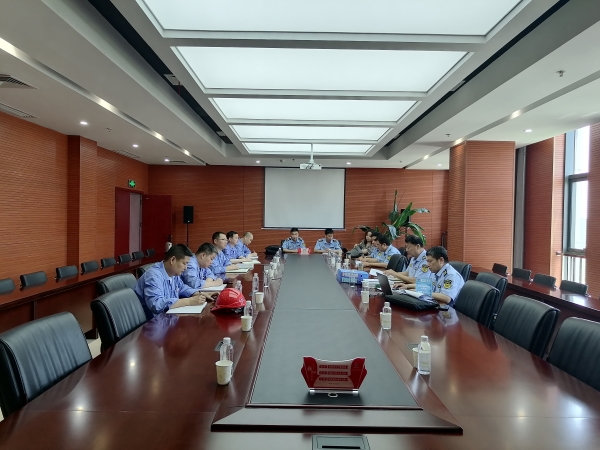 7月18日，陜西省生態(tài)環(huán)境廳一行在三樓行政會(huì)議室查閱環(huán)保資料.jpg