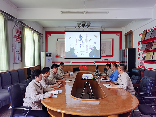 5月10日思廉日，渭河塑業(yè)公司開(kāi)展“清風(fēng)伴行，廉潔潤(rùn)心”主題黨日活動(dòng)。.jpg