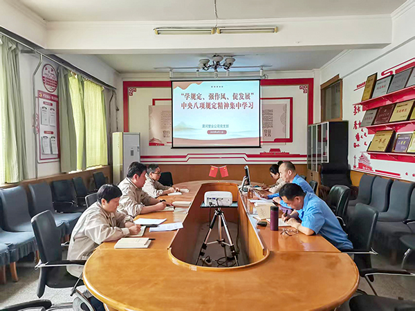 4月11日，渭河塑業(yè)公司全體黨員集中學習中央八項規(guī)定精神.jpg