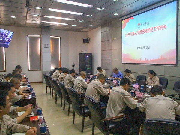 2025年7月24日集團(tuán)公司紀(jì)委召開三季度紀(jì)檢委員工作例會(huì).JPG